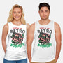 Night Of The Retro Zombies-Unisex-Basic-Tank-glitchygorilla