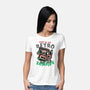 Night Of The Retro Zombies-Womens-Basic-Tee-glitchygorilla
