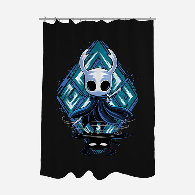Little Ghost-None-Polyester-Shower Curtain-rmatix
