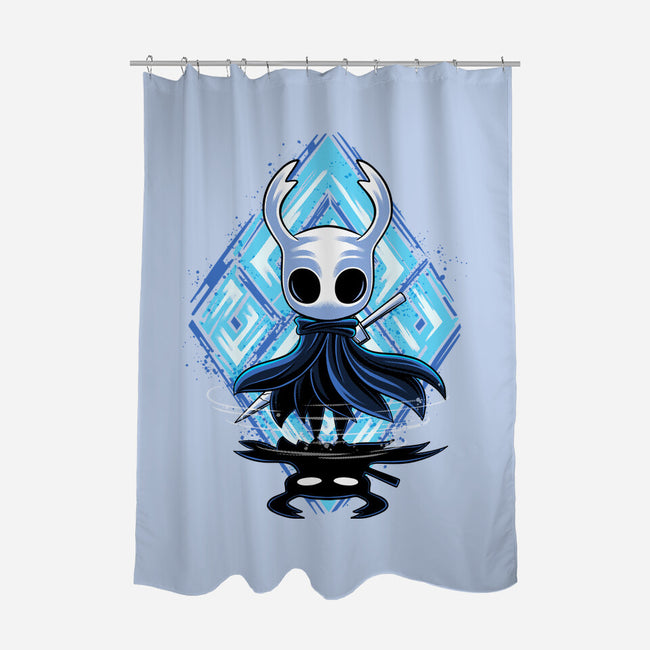 Little Ghost-None-Polyester-Shower Curtain-rmatix