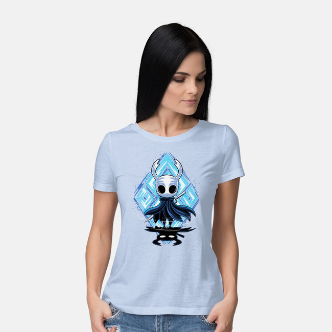 Little Ghost-Womens-Basic-Tee-rmatix
