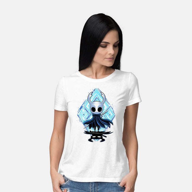 Little Ghost-Womens-Basic-Tee-rmatix