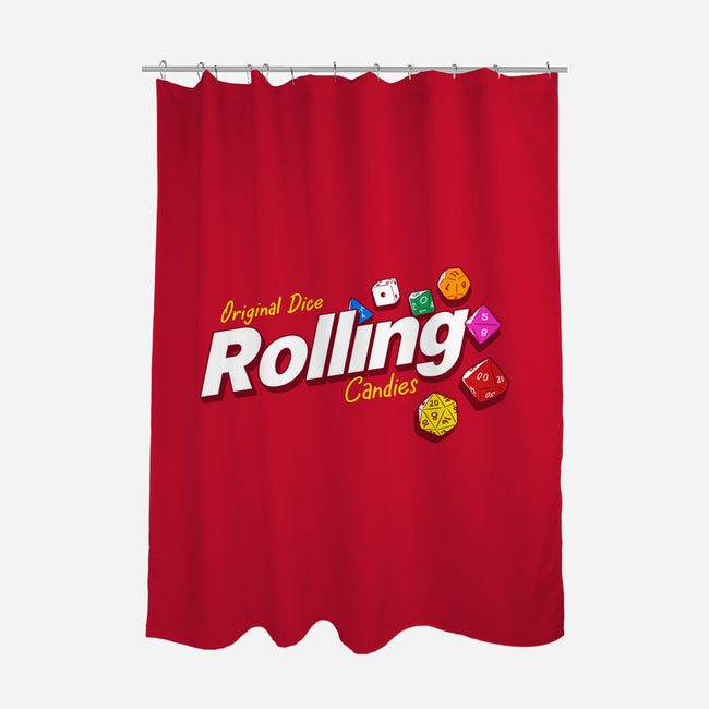 Rolling Candies-None-Polyester-Shower Curtain-Getsousa!