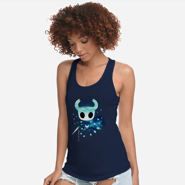 The Knight Landscape-Womens-Racerback-Tank-dandingeroz