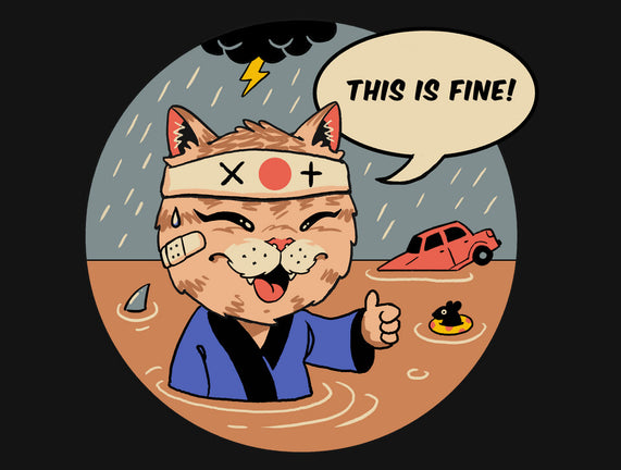 This Is Fine Meowster