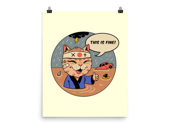 This Is Fine Meowster