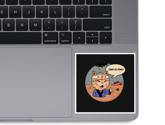 This Is Fine Meowster