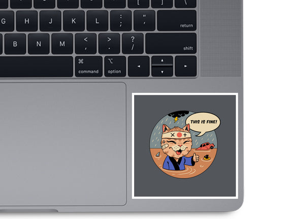 This Is Fine Meowster