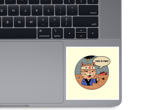 This Is Fine Meowster