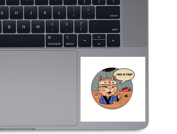 This Is Fine Meowster