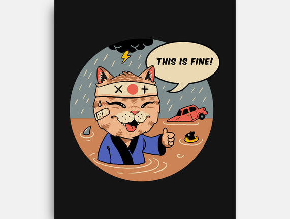 This Is Fine Meowster