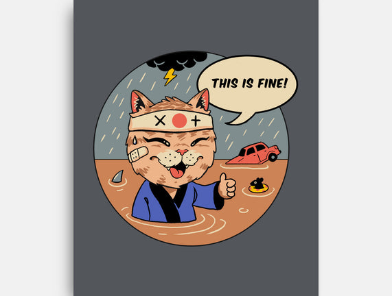 This Is Fine Meowster