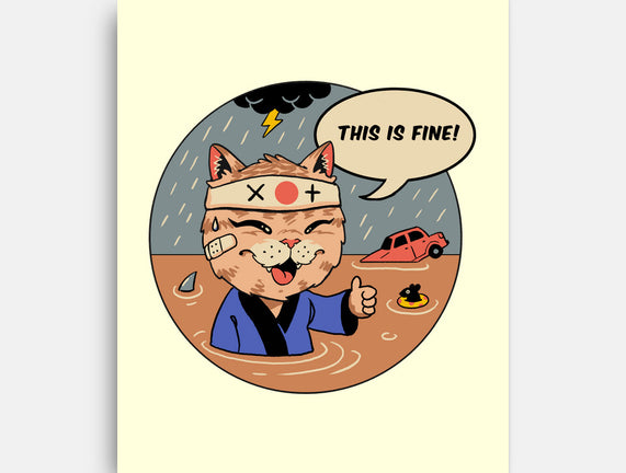 This Is Fine Meowster