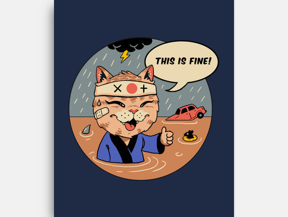 This Is Fine Meowster