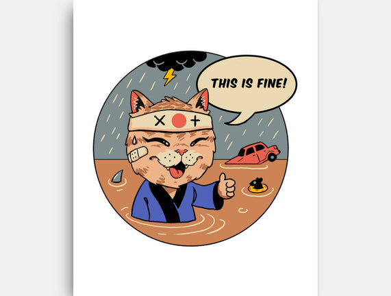 This Is Fine Meowster