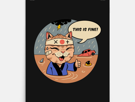 This Is Fine Meowster