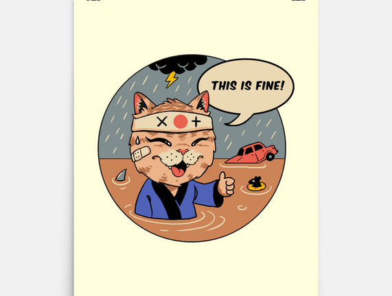 This Is Fine Meowster