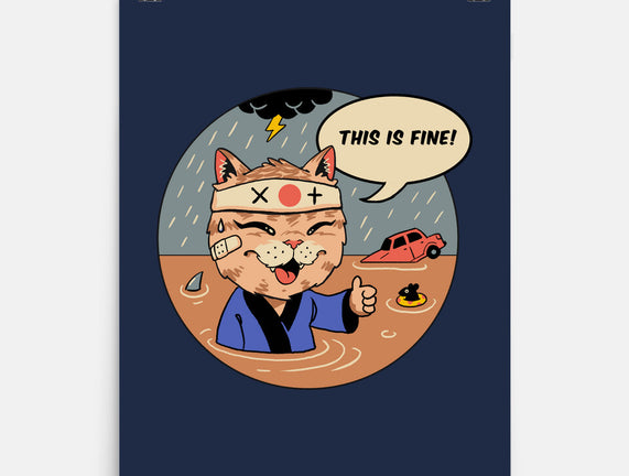 This Is Fine Meowster