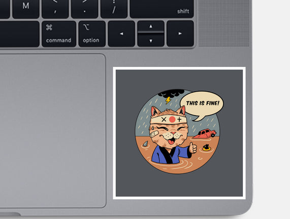 This Is Fine Meowster