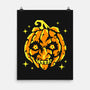 Moon Pumpkin-None-Matte-Poster-GoblinTengu