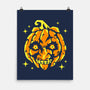 Moon Pumpkin-None-Matte-Poster-GoblinTengu