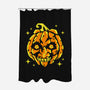 Moon Pumpkin-None-Polyester-Shower Curtain-GoblinTengu