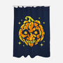 Moon Pumpkin-None-Polyester-Shower Curtain-GoblinTengu