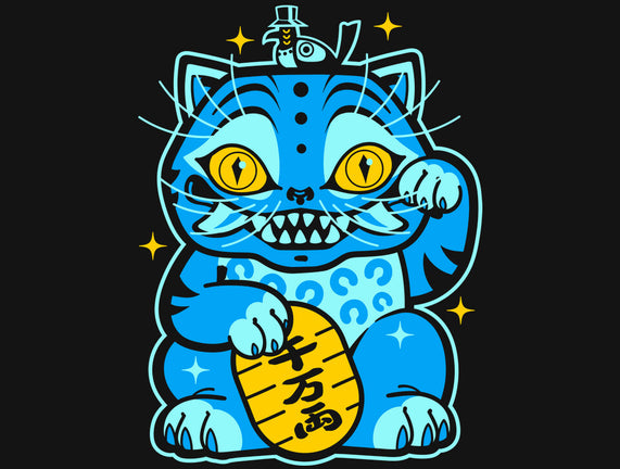 Blue Lucky Tiger