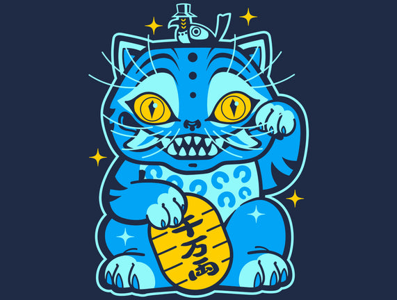 Blue Lucky Tiger