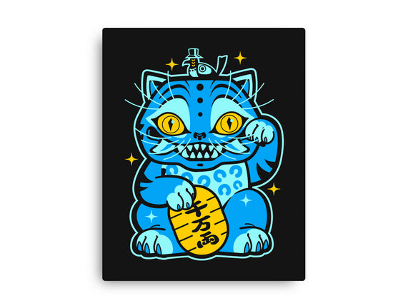 Blue Lucky Tiger