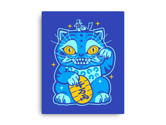 Blue Lucky Tiger