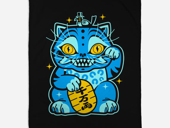 Blue Lucky Tiger