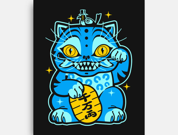 Blue Lucky Tiger