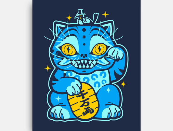 Blue Lucky Tiger