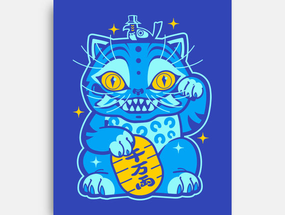 Blue Lucky Tiger