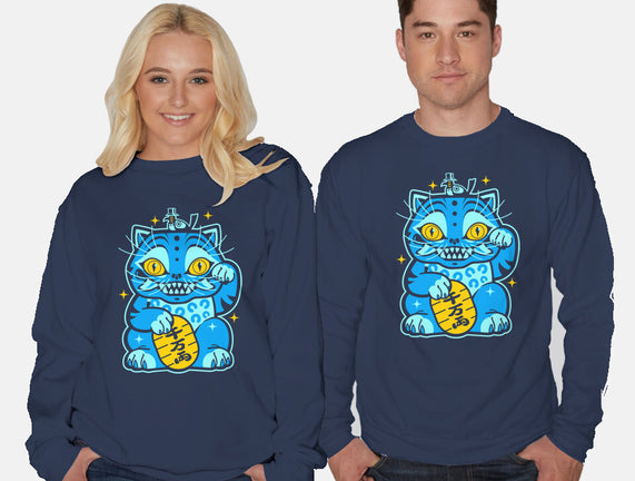 Blue Lucky Tiger