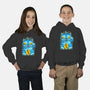 Blue Lucky Tiger-Youth-Pullover-Sweatshirt-GoblinTengu