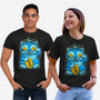 Blue Lucky Tiger-Unisex-Basic-Tee-GoblinTengu