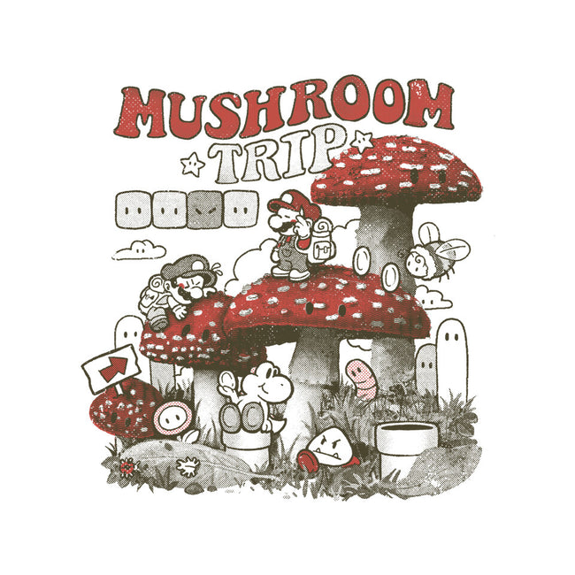Mushroom Trip-Womens-Racerback-Tank-Arigatees