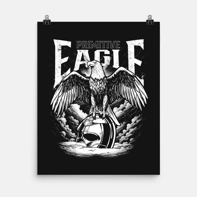 Primitive Eagle-None-Matte-Poster-Diego Oliver