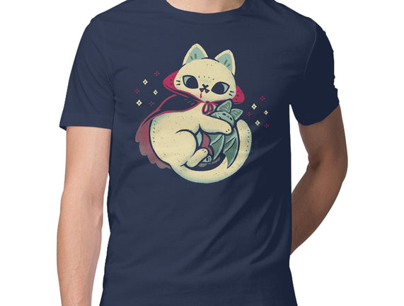 Cute Vampire Cat Bites Bat