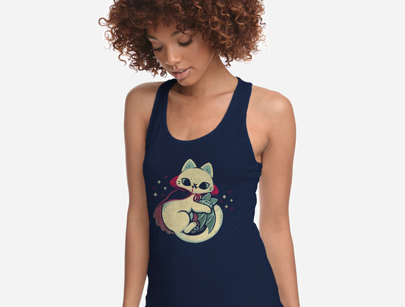 Cute Vampire Cat Bites Bat