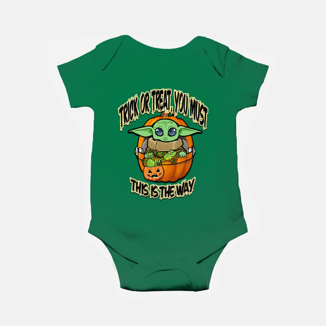 Trick Or Treat You Must-Baby-Basic-Onesie-palmstreet