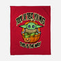 Trick Or Treat You Must-None-Fleece-Blanket-palmstreet