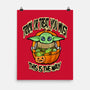 Trick Or Treat You Must-None-Matte-Poster-palmstreet