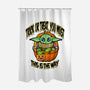 Trick Or Treat You Must-None-Polyester-Shower Curtain-palmstreet
