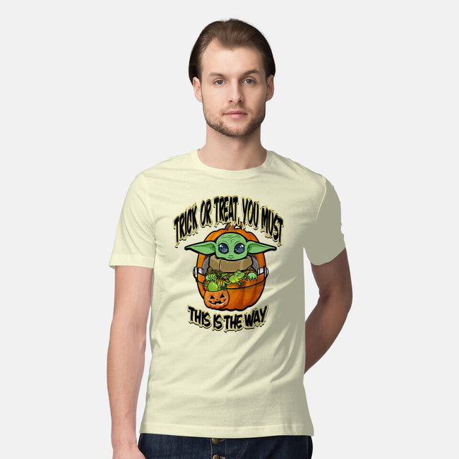 Trick Or Treat You Must-Mens-Premium-Tee-palmstreet