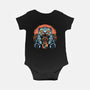 Blue Tiger Red Flame-Baby-Basic-Onesie-glitchygorilla