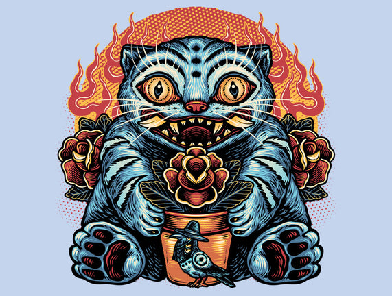 Blue Tiger Red Flame