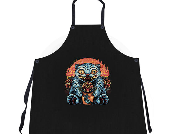 Blue Tiger Red Flame